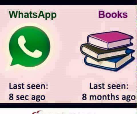 WhatsApp Vs Books