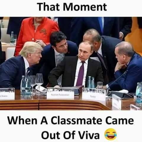 When A Classmate Came Out Of Viva