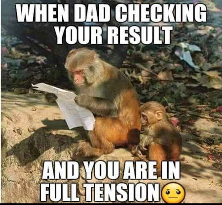 When Dad Checking Your Result - Funny Images & Photos