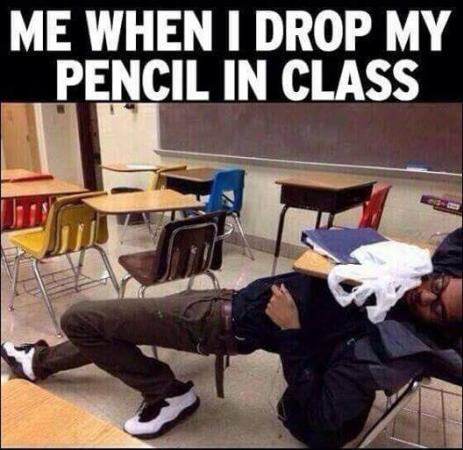 When I Drop My Pencil