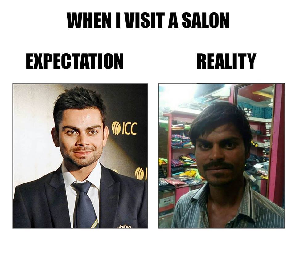 When I Visit A Salon