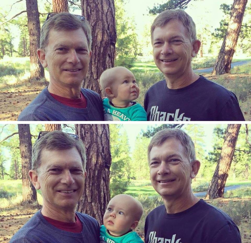 When Kid Met His Grandfather Twins