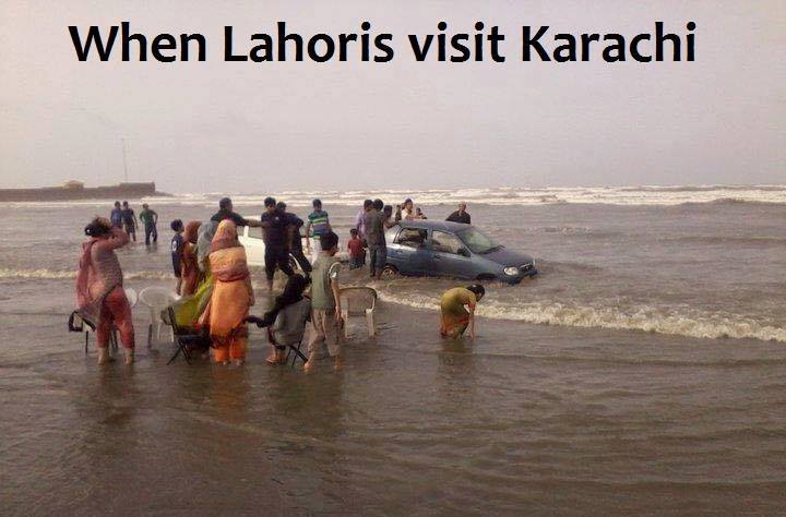 When Lahoris Visit Karachi