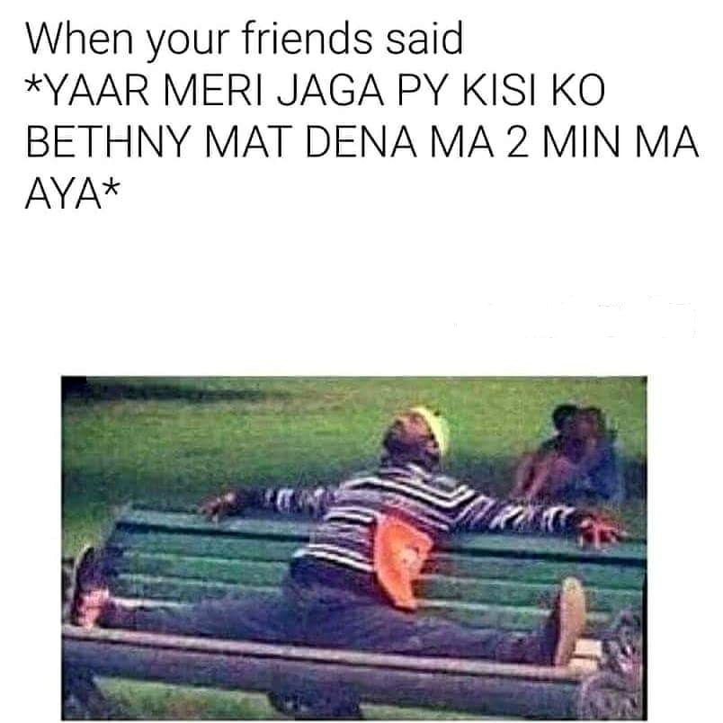 When Your Friend Said