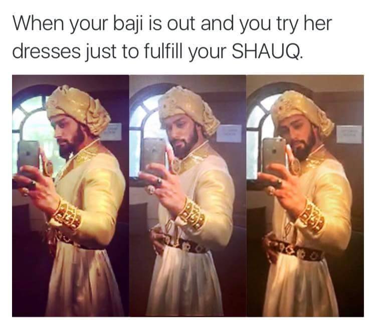 When your sister not at home