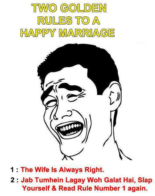 Wife Is Always Right