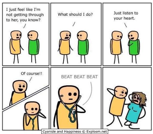 Heart Says Beat - Funny Comics