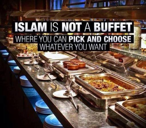 Islam Is Not A Buffet