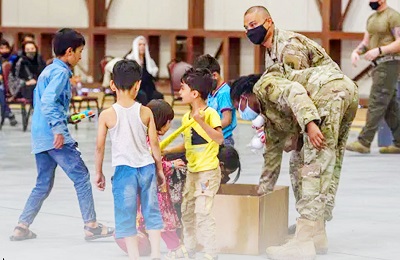 Afghan Refugees 'Living Hell' At US Base Camp In Qatar