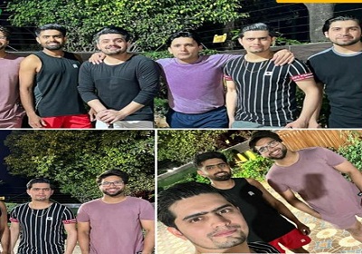 Babar Azam Played Ramadan Cricket At His Home With Imam Ul Haq And Family Members