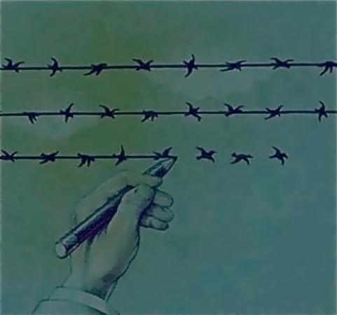 Theres a line between freedom and slavery