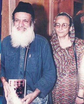 Abdul Sattar Edhi‬ With Bilqees Edhi