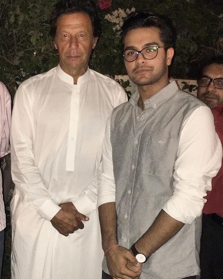 Asim Azhar With Imran Khan