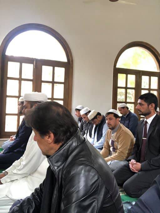 Bani Gala Mosque Holds First Juma Prayers At Imran Khan Residence