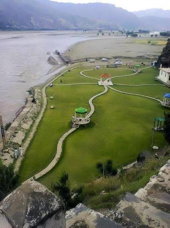 Beautiful view of Jarral Shaheed Park, Swat