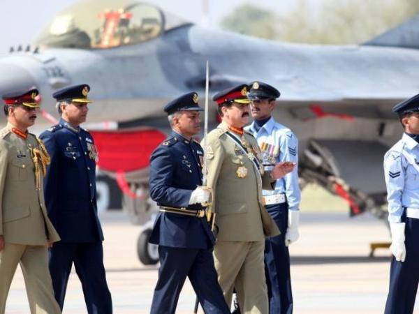 General Raheel Shareef At Induction Ceremony For New F-16 Fighter Air Crafts