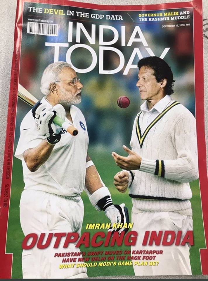 Imran Brought Modi On The Back Foot