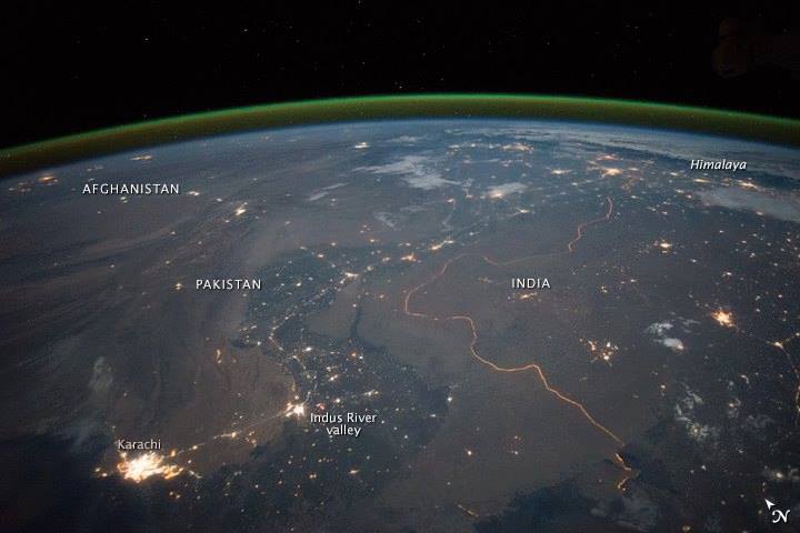 Karachi the city of Lights by NASA