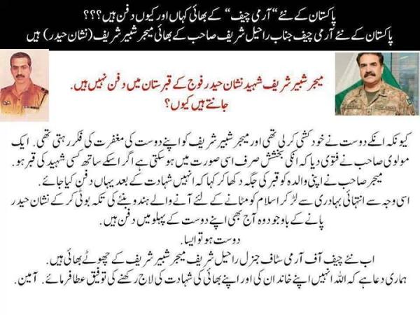 Major Shabbir Sharif Shaheed