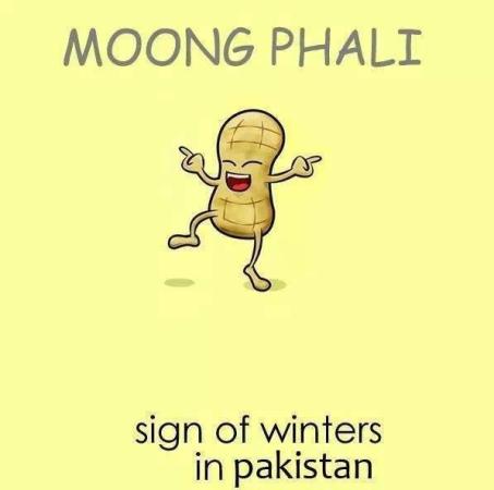 Moong Phali.. Sign of winters in Pakistan