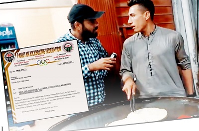 National Kickboxing Champion Making Parathas, Need Sponsorship To Represent Pakistan