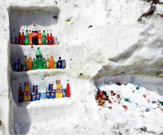 Natural Glacier Deep Freezer, Hunza, Pakistan