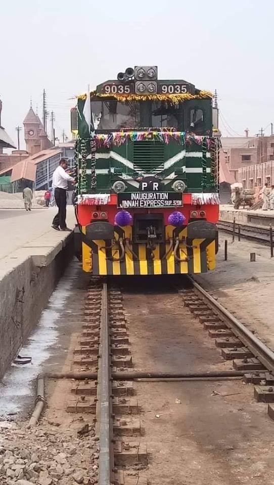Pakistan's Most Luxurious Train Recently Launched Jinnah Express