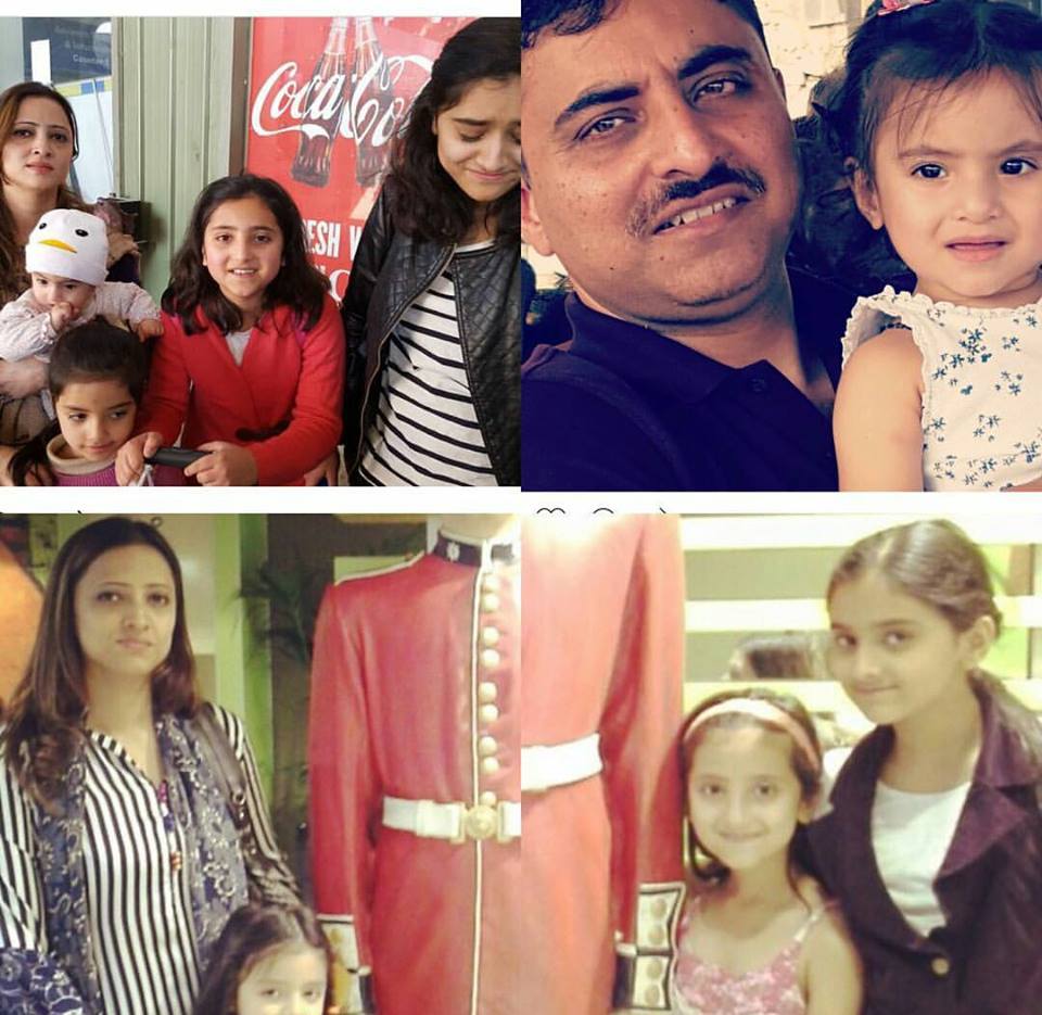 Salehyar Janju Captain Of PIA Flight Pk-661 With His Family