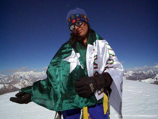 Samina Baig scaled Mount Everest