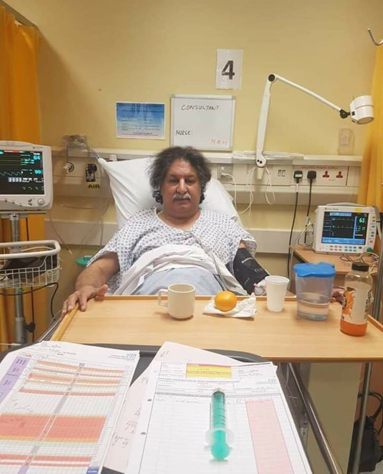 Sarfraz Nawaz Admitted To Hospital In London