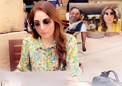 Sharmila Farooqi Vacationing In Dubai With Husband And Son