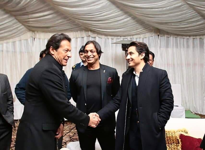 Shoaib Akhtar & Ali Zafar With Prime Minister Imran Khan