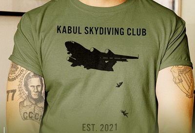 T-Shirt Depicting Afghans Falling From Plane Being Sold Online
