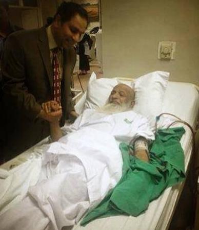 Abdul Sattar Edhi in ICU