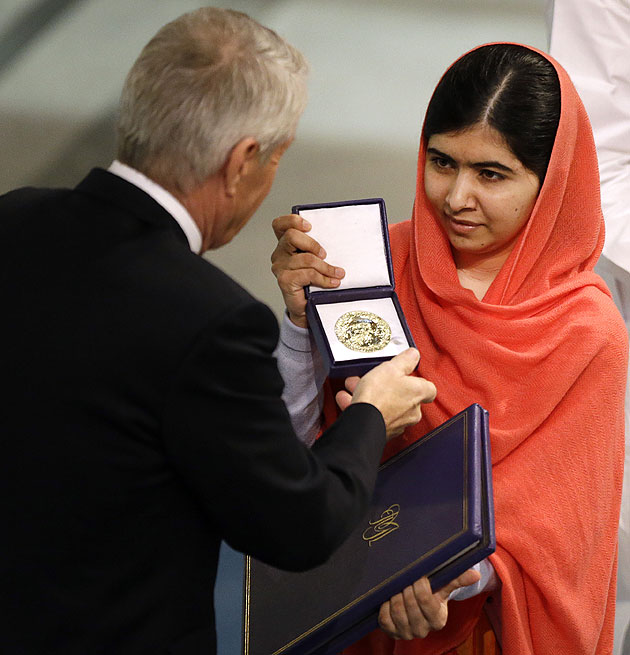 Champions Of Peace Nobel Honour For Malala Yousafzai