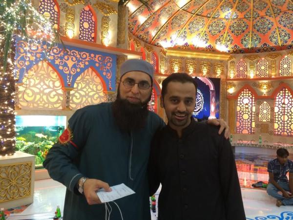Junaid Jamshed With Waseem Badami