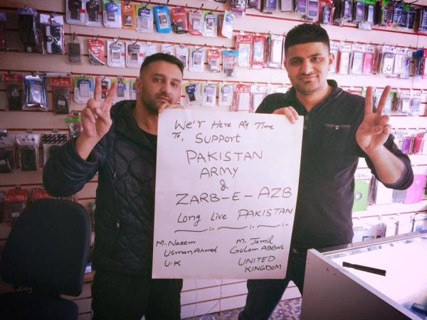 Pakistani From the World Supporting Operation Zarb e Azab