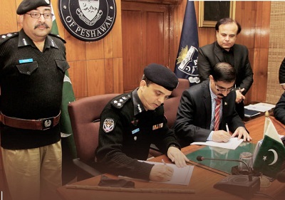 Peshawar Police Signs An MoU To Provide Interships To Peshawar University Students