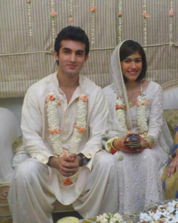 Shahroz Sabzwari and Vj Saira Yousuf got Married