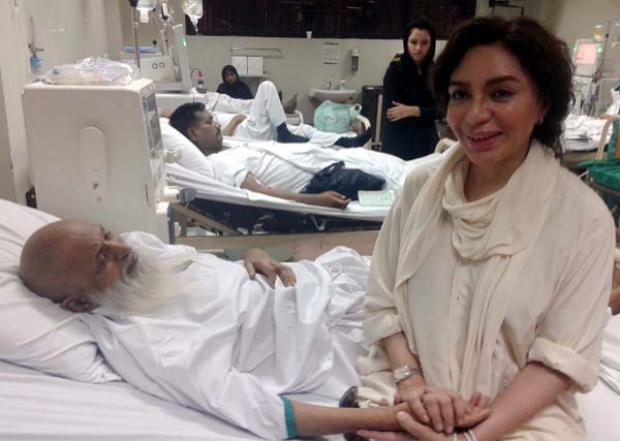 Tehmina Durrani visits Edhi