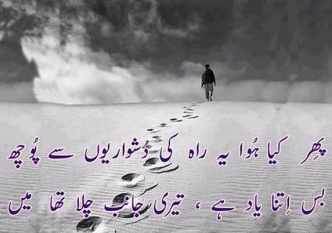 Phir Kia Hua Ye Raah Ki Dushwarion Se Puch