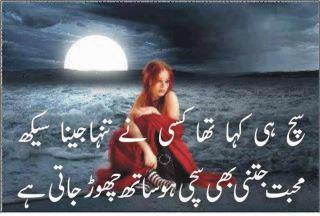 Such Hi Kaha Tha Kisi Ne Tanha Jeena Seekh