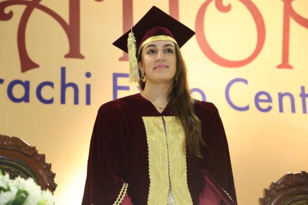Bakhtawar Bhutto Zardari at Convocation Ceremony