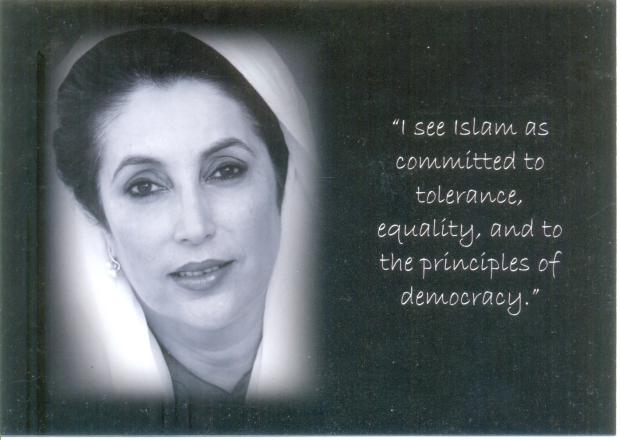 reconciliation by benazir bhutto