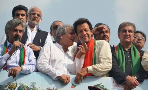 Imran Khan In Azadi March