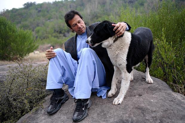 Imran Khan's Dog Sheru Has Died