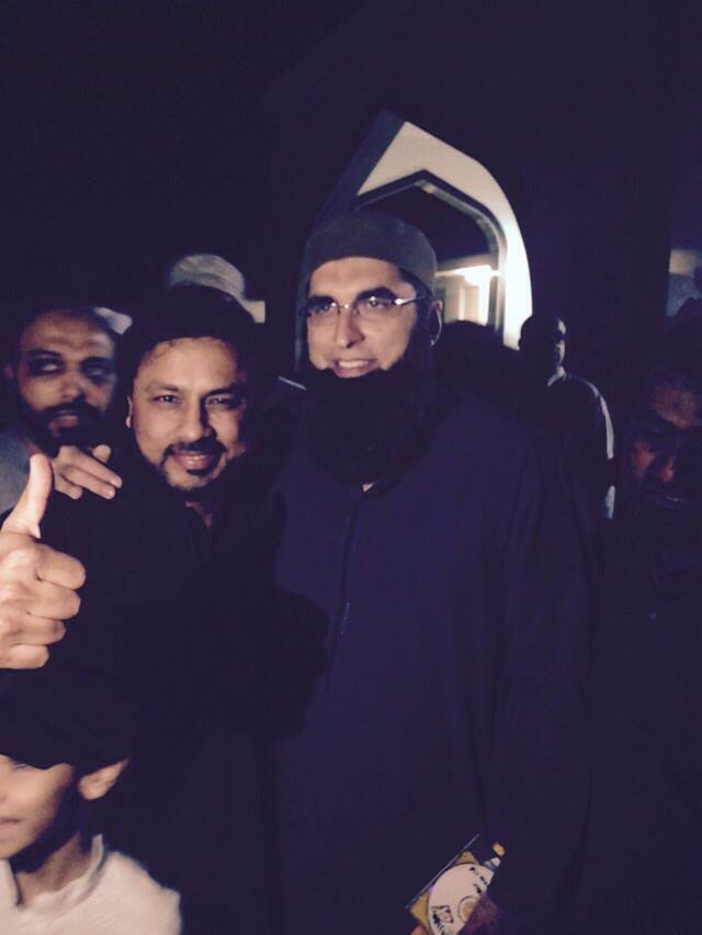 Junaid Jamshed With Najam Sheraz