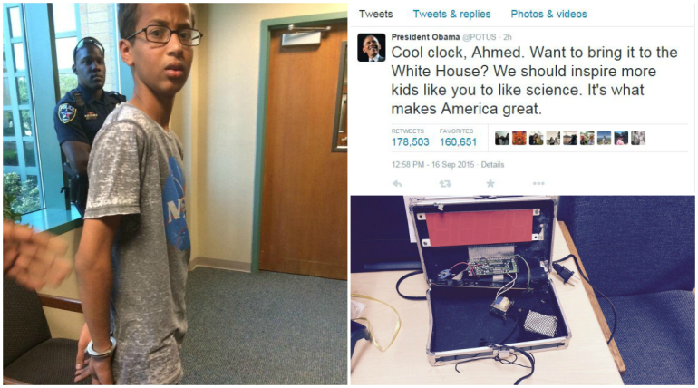 President Obama Invites Ahmed in White House