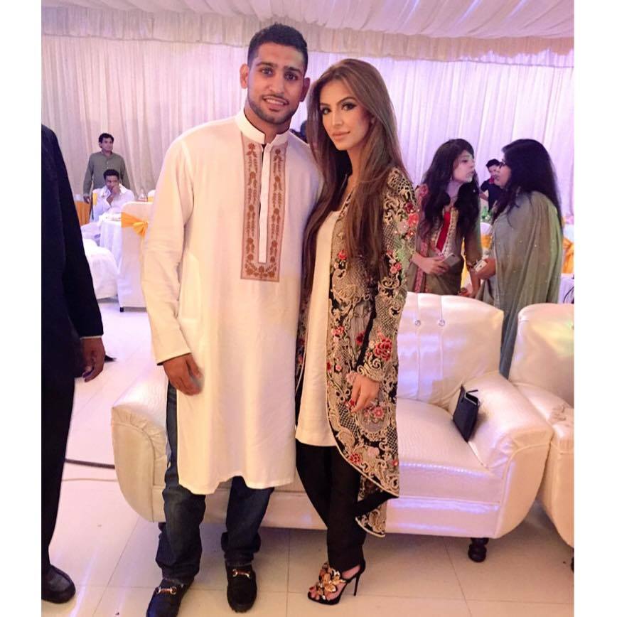 Amir Khan And Faryal Makhdoom Spotted In Pakistan Wedding