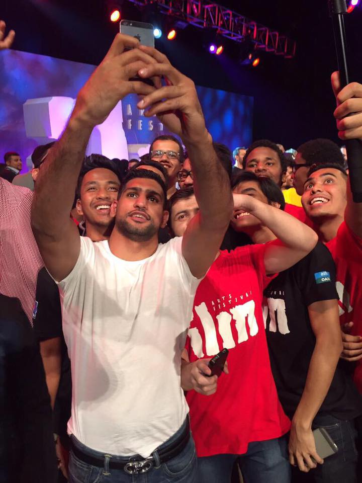 Amir Khan At Iilm Art Festival